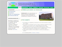 Tablet Screenshot of geluidconsult.nl